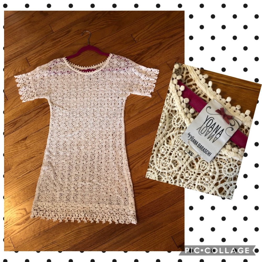 Lacy overlay dress